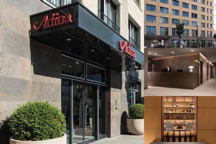 Adina Apartment Hotel Frankfurt Westend photo collage