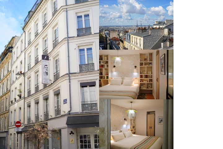 Hotel Litteraire Marcel Ayme, BW Premier Collection photo collage