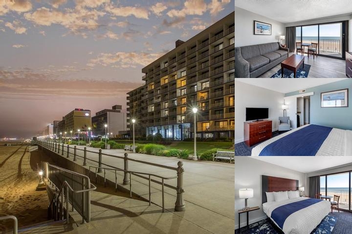 Coastal Hotel & Suites Virginia Beach Oceanfront Hotel photo collage