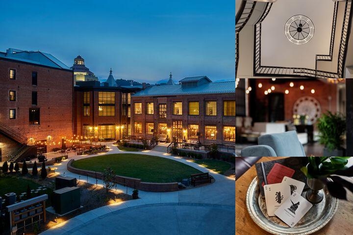 The Foundry Hotel Asheville, Curio Collection by Hilton photo collage