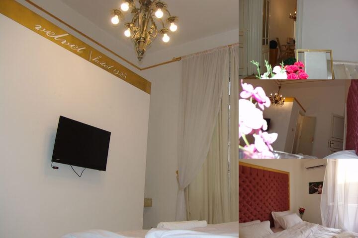 Hotel Velvet 1928 photo collage