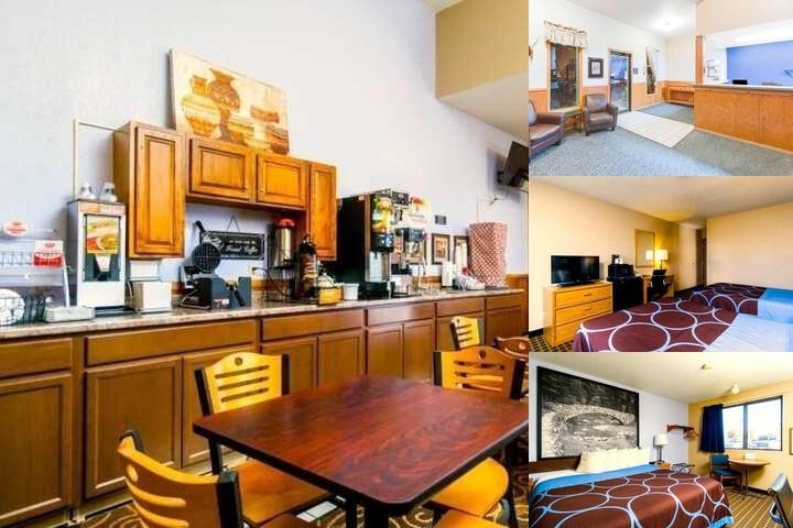 Super 8 by Wyndham Burlington photo collage