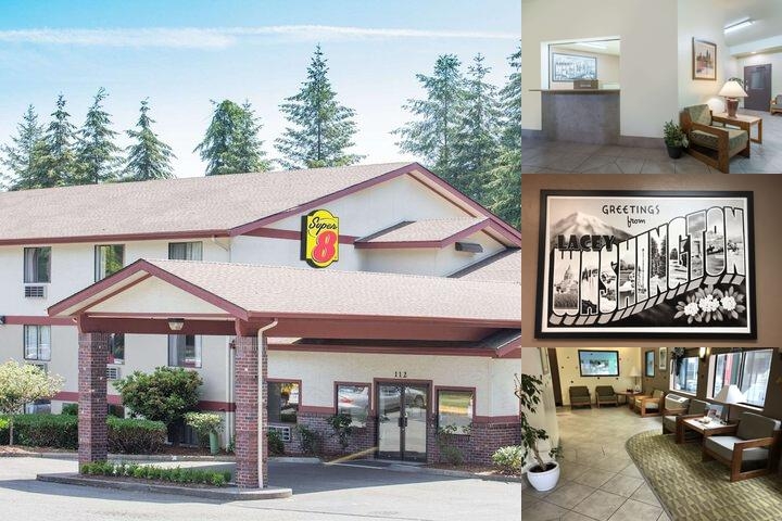Super 8 by Wyndham Lacey Olympia Area photo collage