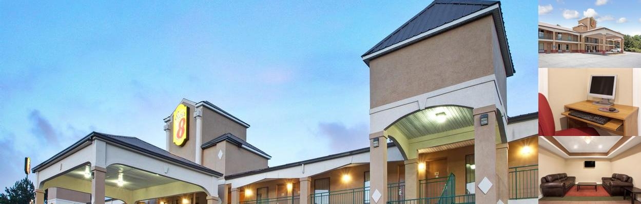 Super 8 by Wyndham Pearl / Jackson Airport photo collage
