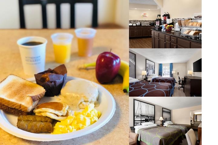Super 8 by Wyndham Gulfport Airport NW/Near Biloxi photo collage