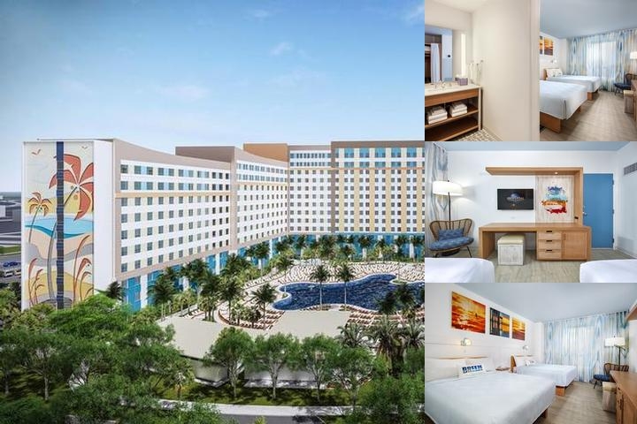 Universals Endless Summer Resort Dockside Inn & Suites photo collage
