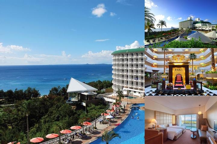 Okinawa Kariyushi Beach Resort Ocean Spa photo collage