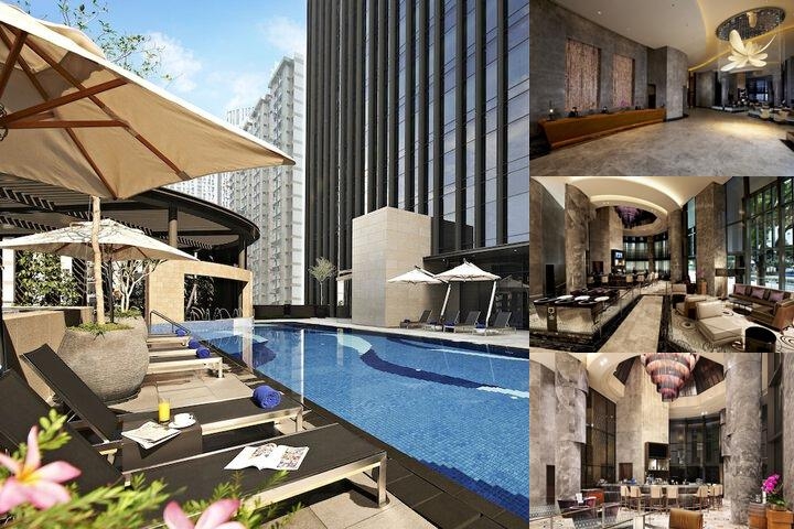 Carlton City Hotel Singapore photo collage
