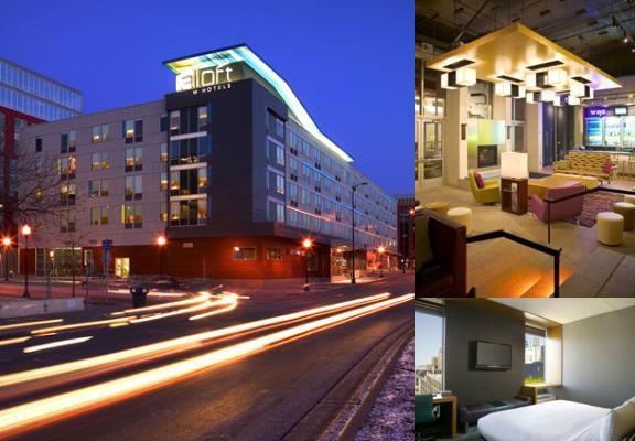 Aloft Minneapolis photo collage