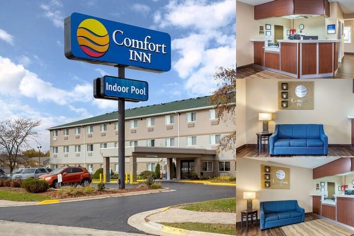Comfort Inn Rockford Near Casino District photo collage