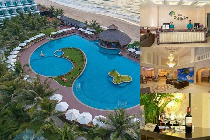 The Sailing Bay Beach Resort photo collage