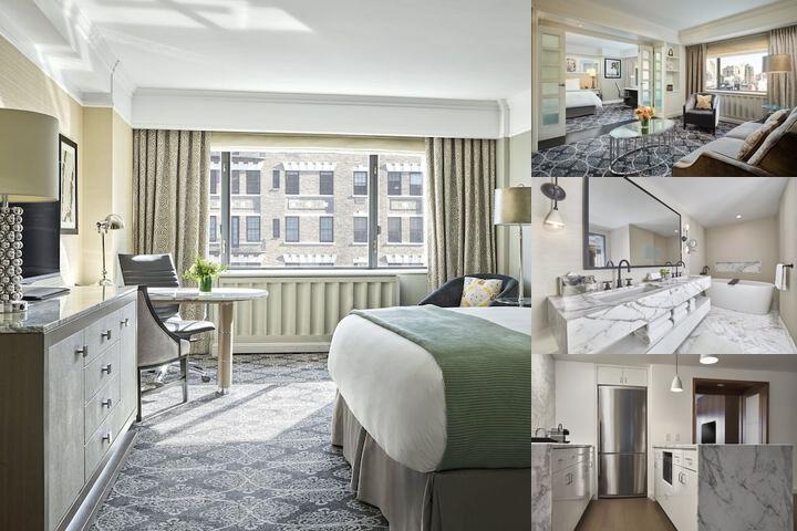 Loews Regency New York Hotel photo collage