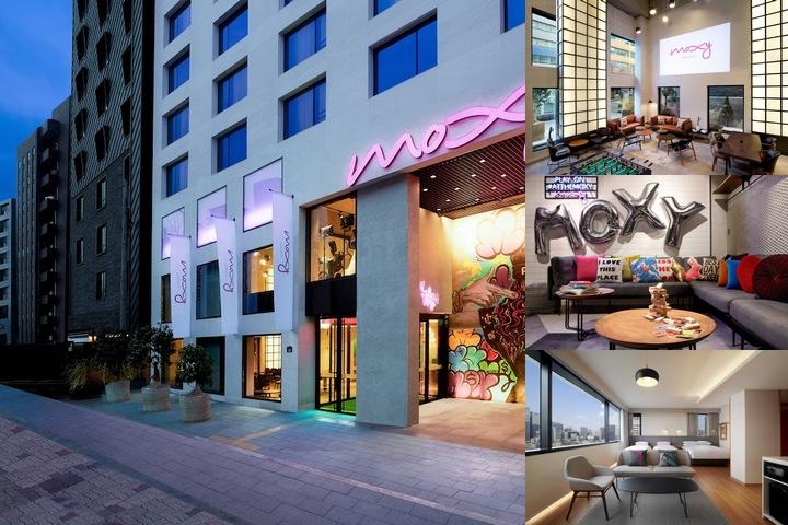 Moxy Seoul Insadong photo collage