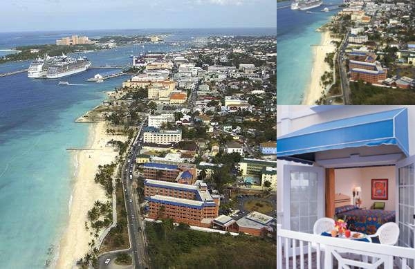 Nassau Palm Hotel photo collage