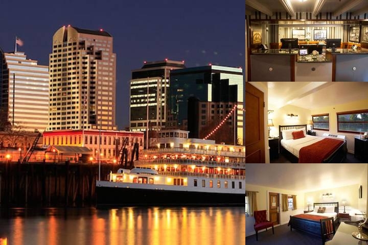 Delta King Hotel photo collage