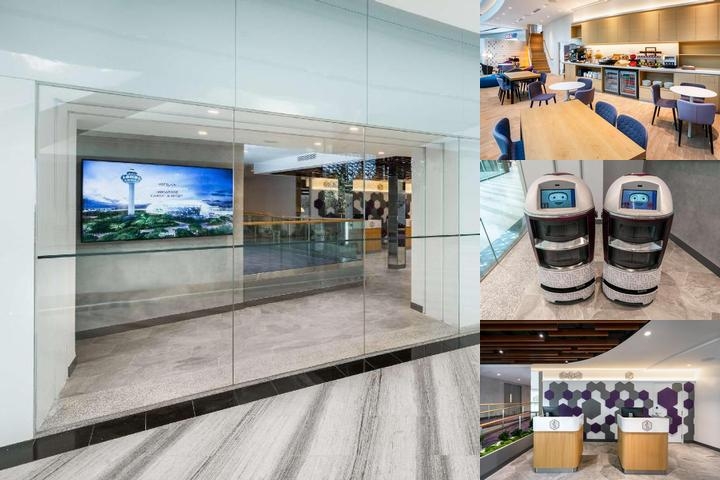 Yotelair Singapore Changi Airport photo collage