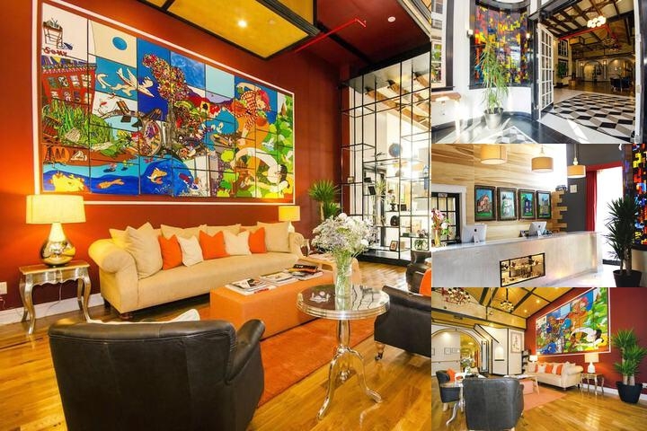 The Box House Hotel photo collage