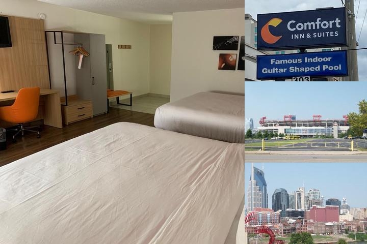 Comfort Inn & Suites Nashville Downtown – Stadium photo collage