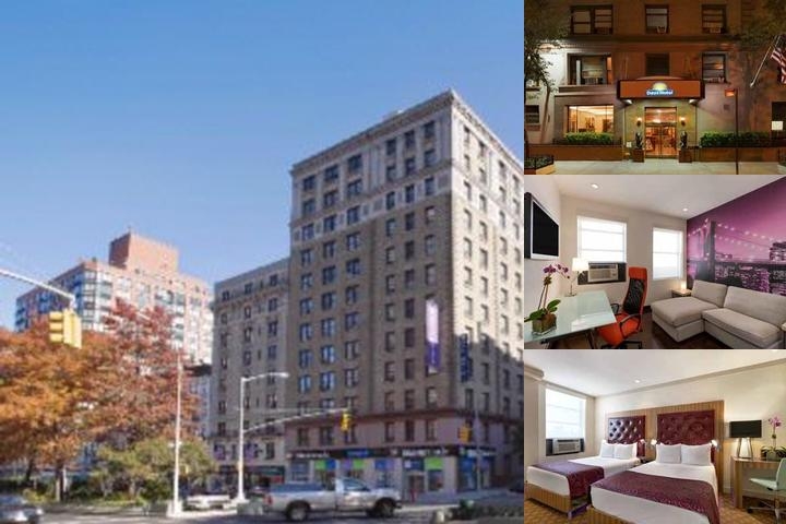 Night Hotel Broadway photo collage