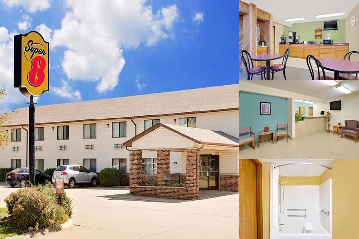 Super 8 by Wyndham Dyersville Near Field of Dreams photo collage