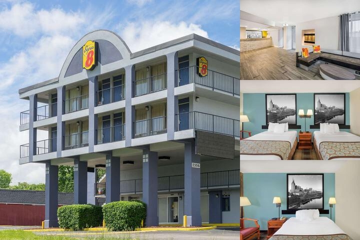 Super 8 by Wyndham Nashville Downtown photo collage