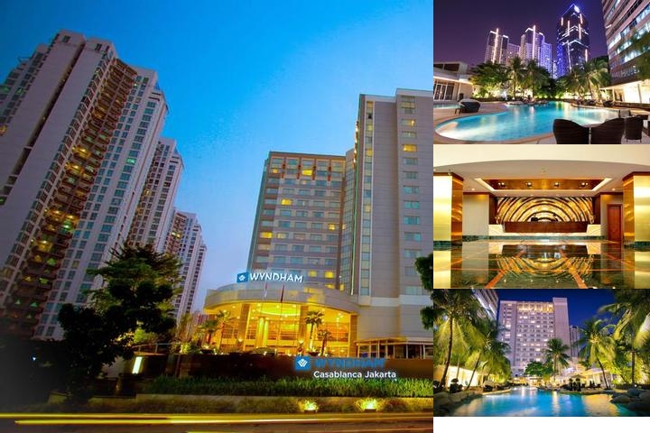 Wyndham Casablanca Jakarta photo collage