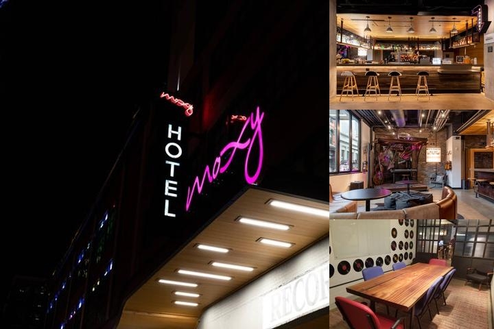 Moxy Nashville Downtown photo collage