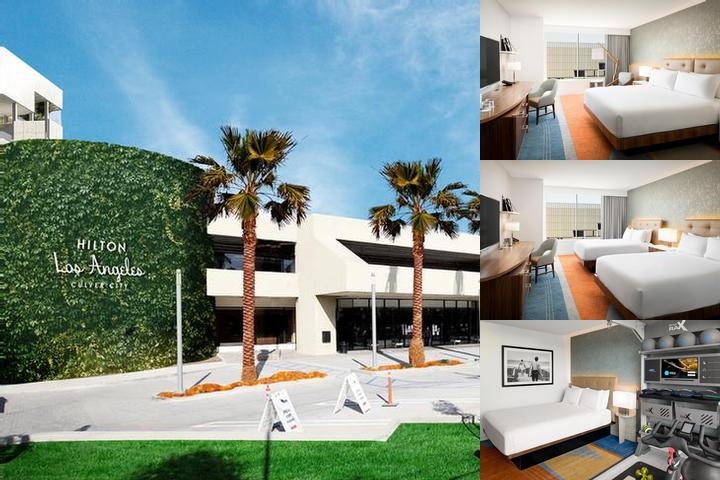Hilton Los Angeles Culver City photo collage