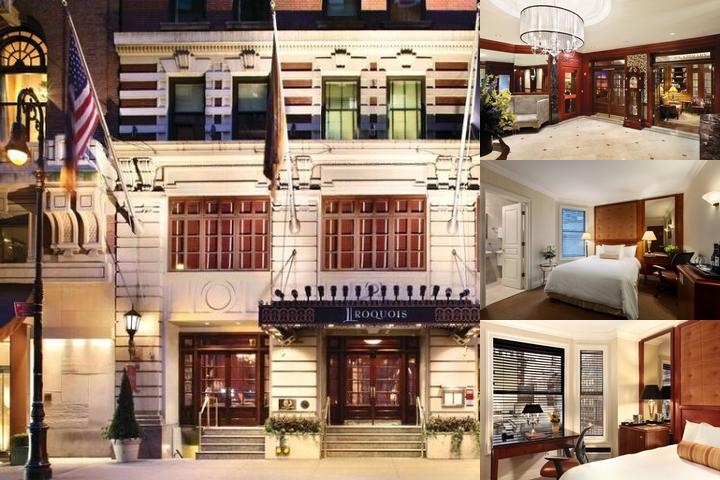 The Iroquois Times Square, a Small Luxury Hotel photo collage