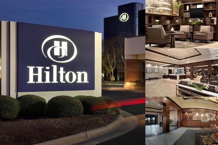 Hilton Greenville photo collage
