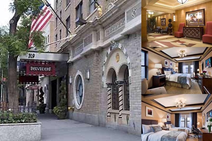 The Belvedere Hotel photo collage