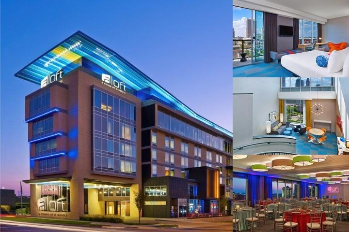 Aloft Oklahoma City Downtown Bricktown photo collage
