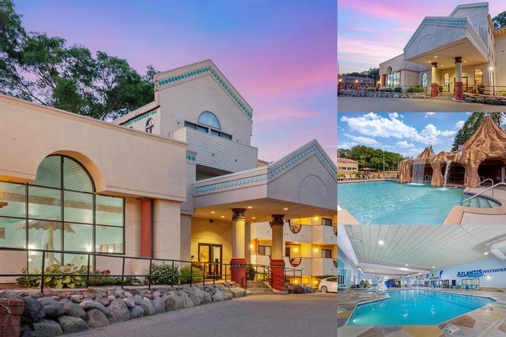 Atlantis Hotel Wisconsin Dells Near Noah's Ark photo collage
