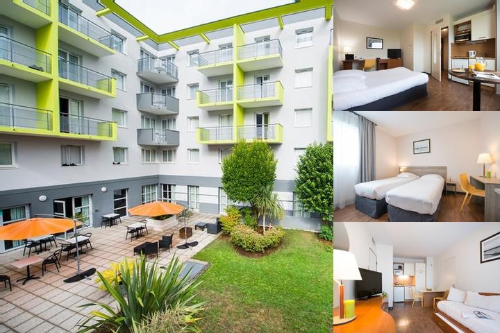 Comfort Aparthotel Saint-Nazaire Les Portes de l Ocean photo collage