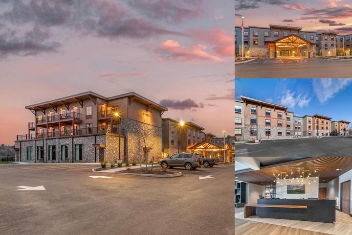 Cambria Lake Placid Lakeside Resort photo collage