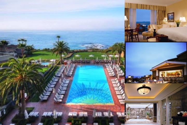 Montage Laguna Beach photo collage
