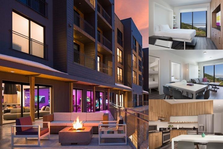 Yotelpad Park City photo collage