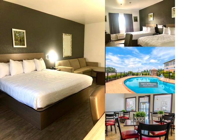 Americas Best Value Inn Donaldsonville photo collage