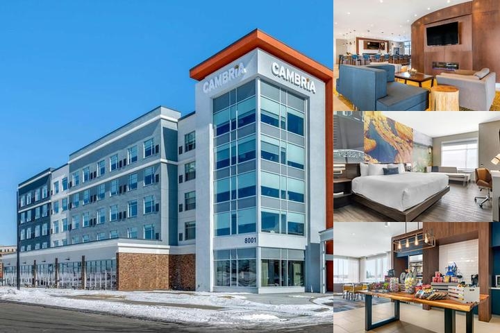 Cambria Hotel Bloomington Mall of America Minneapolis Airport photo collage