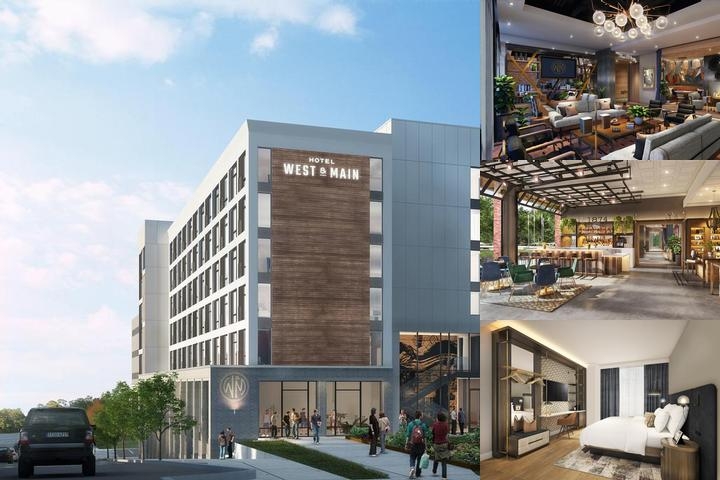Hotel West & Main Tapestry Collection by Hilton photo collage