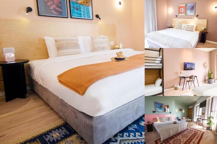 Selina Tel Aviv Beach & Cowork photo collage