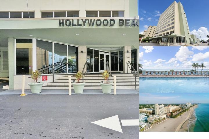 Hollywood Beach Tower photo collage