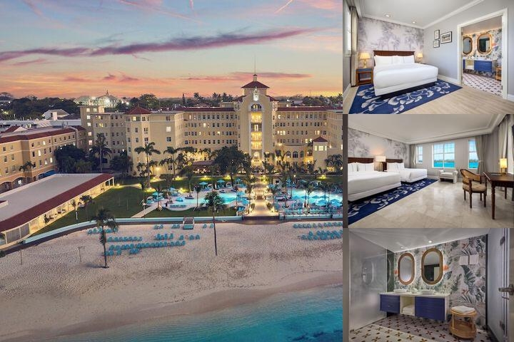 British Colonial Nassau photo collage