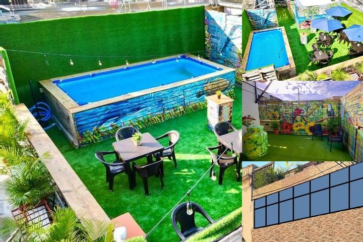 Hotel Tau Art Residence photo collage