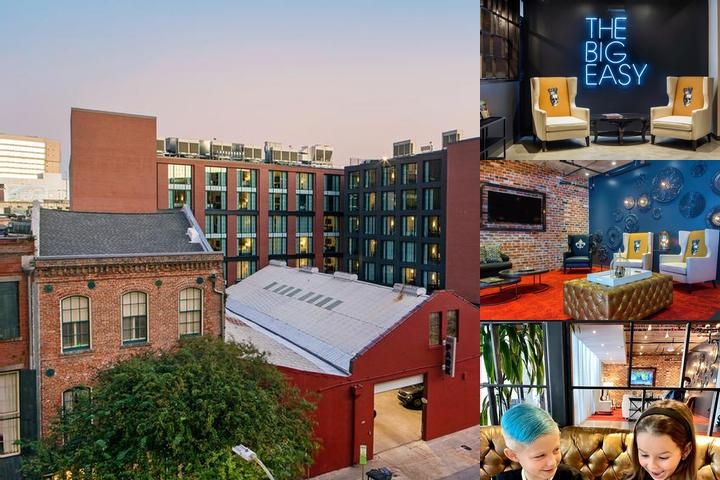 Cambria Hotel New Orleans Downtown Warehouse District photo collage