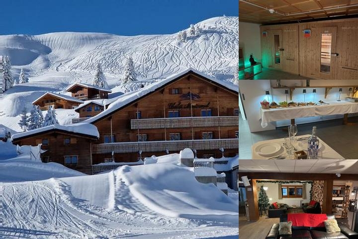 Chalet Montriond photo collage