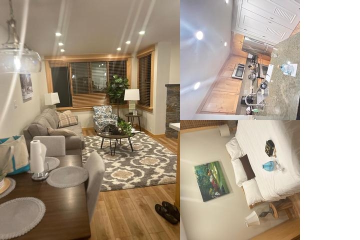 Condo on the Trail / Ski photo collage