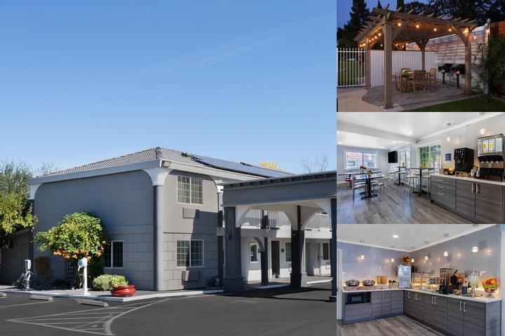 The Orchard Hotel Ukiah Mendocino County photo collage