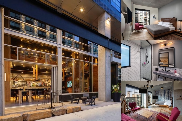 Moxy Minneapolis Downtown photo collage