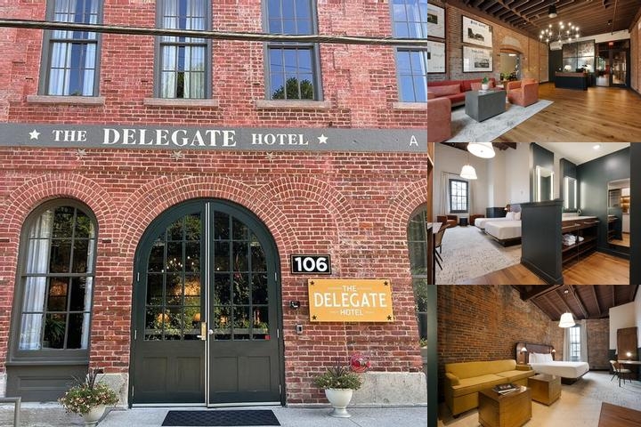The Delegate Hotel photo collage